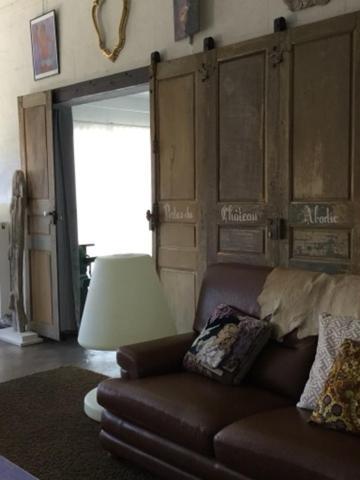 Loft Atypique Panzió Villeneuve-de-Rivière Kültér fotó